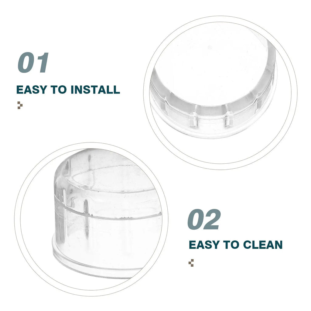 20-Pack Universal Shaker Lids – Spill-Proof PC Resin Replacement Caps Shaker Replacement Lids SWANS