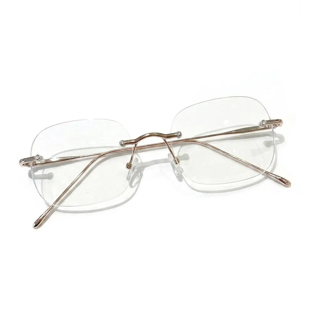 SWANS Rimless Anti-Blue Light Reading Glasses | Ultralight Reading Glasses SWANS