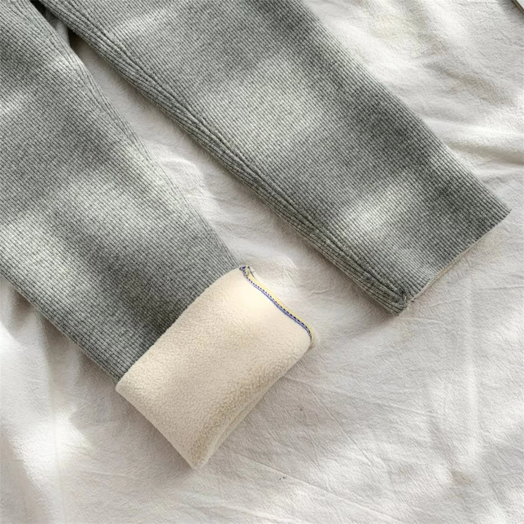 Women's High-Waist Thermal Fleece Leggings – Yoga Winter Pants Thermal Yoga Leggings SWANS