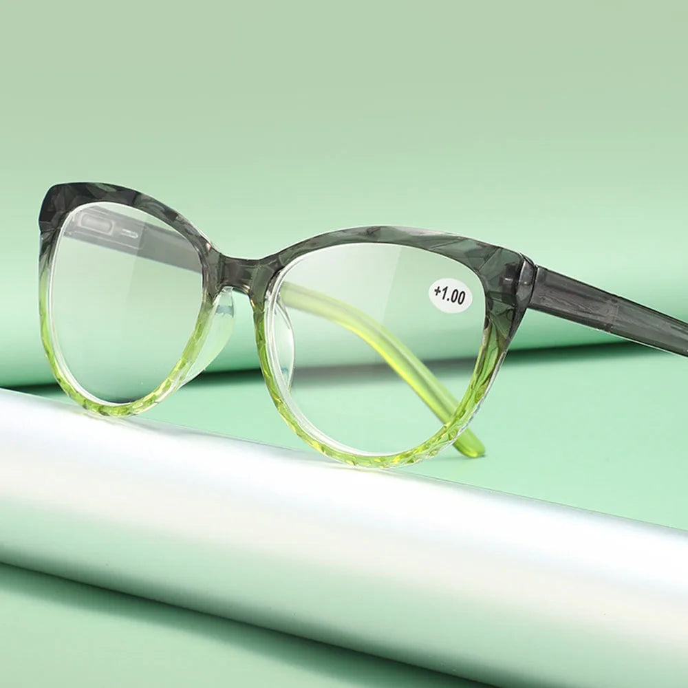 Cat Eye Reading Glasses Unisex Anti-Blue Light | KLASSNUM Reading Glasses SWANS