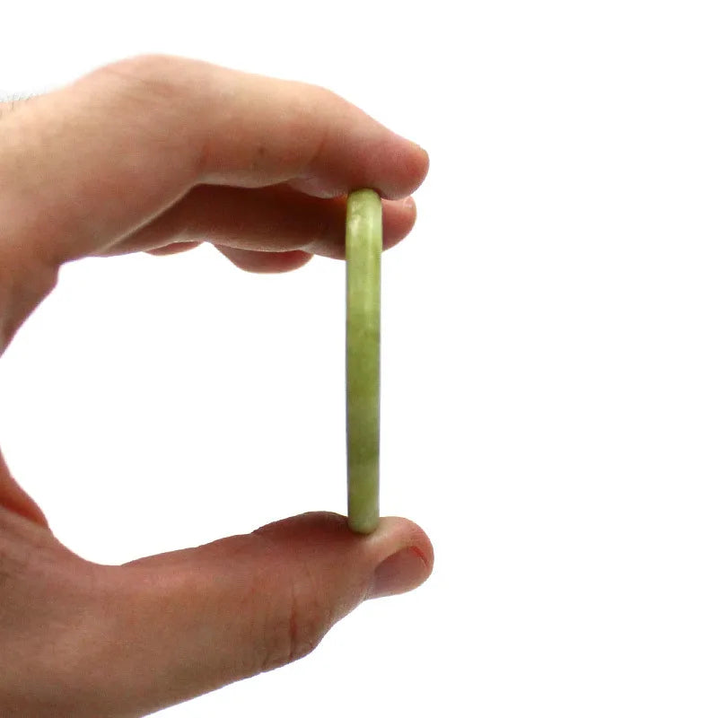 Round Jade Stone Glue Pallet for Eyelash Extension Adhesive Lash Glue Pallet SWANS