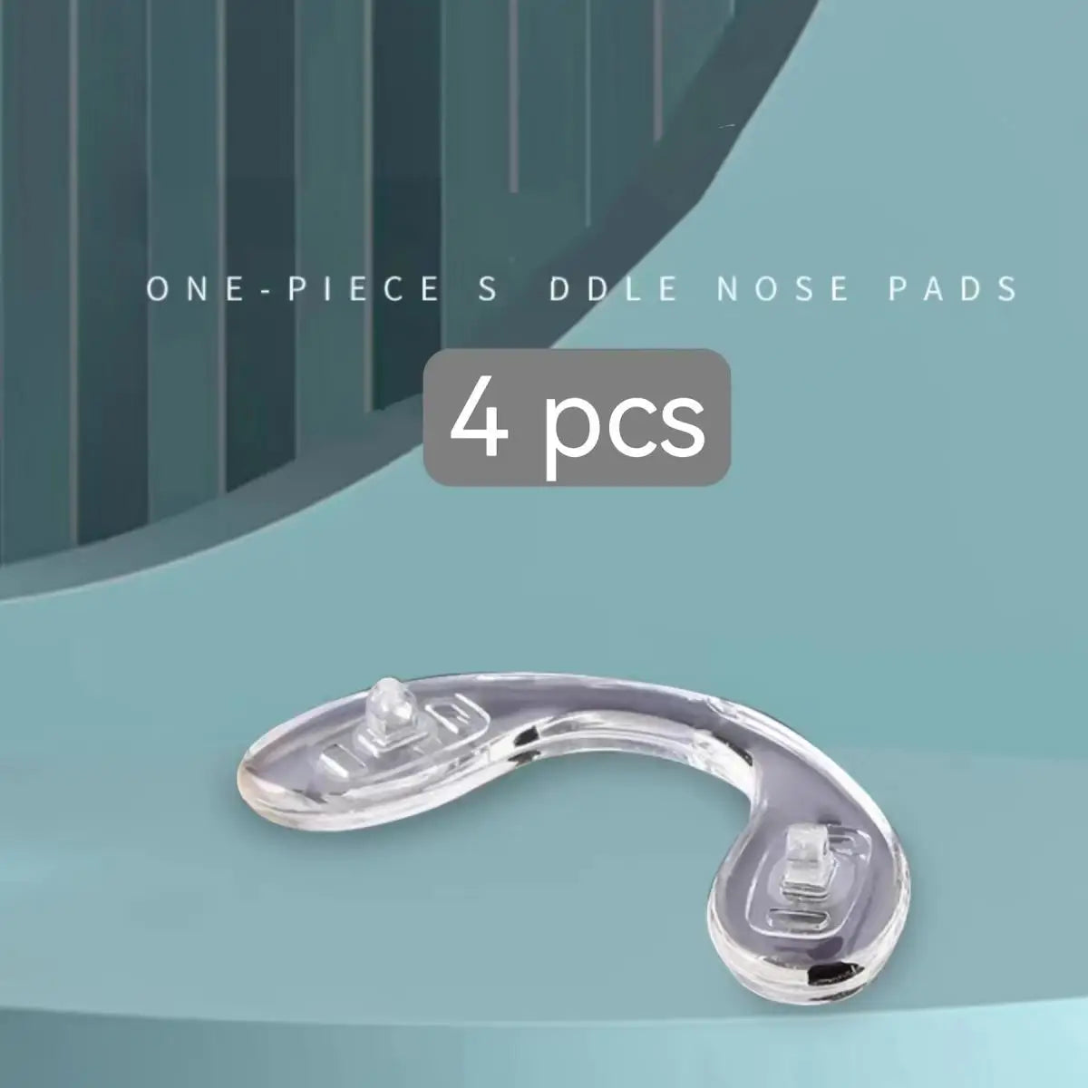 SWANS Silicone Eyeglass Nose Pads – Anti-Slip Comfort, 1/2/4pc Eyeglass Nose Pads SWANS 4PCS