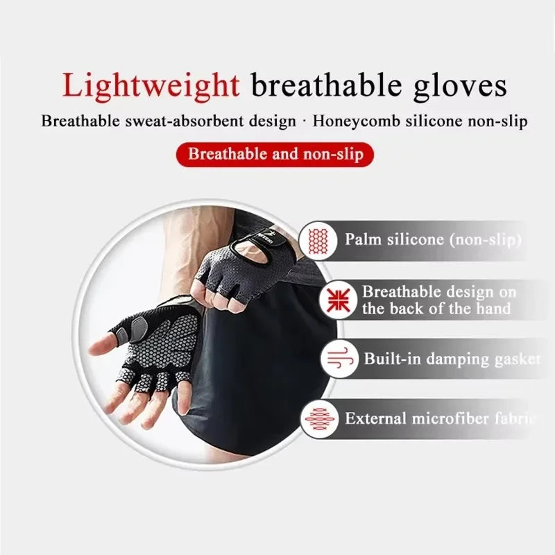SWANS Unisex Lightweight Workout Gloves – Gym & Cycling Fitness Workout Gloves SWANS