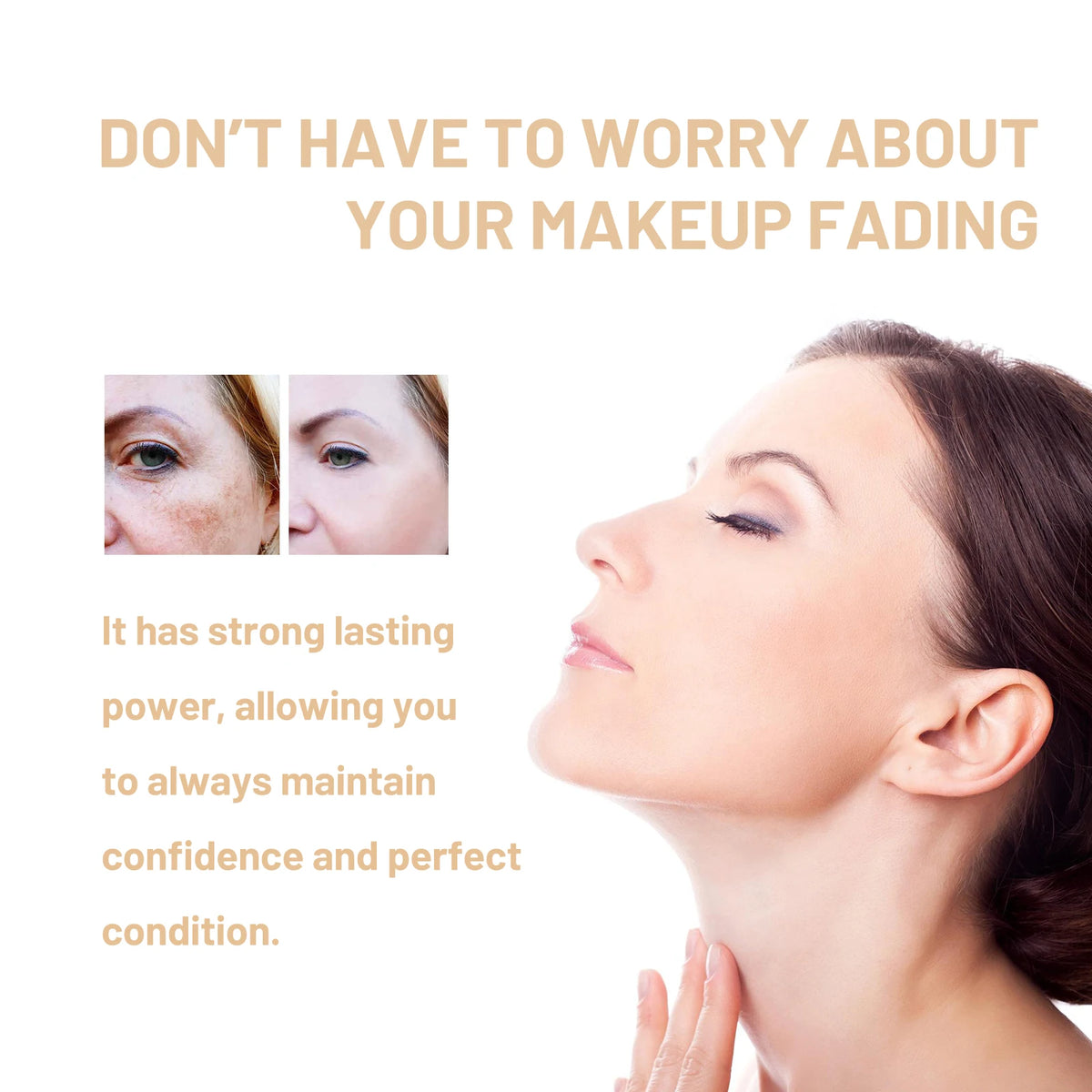 Eelhoe Color Changing Foundation SPF15 30ml – Hydrating Coverage Liquid Foundation SWANS