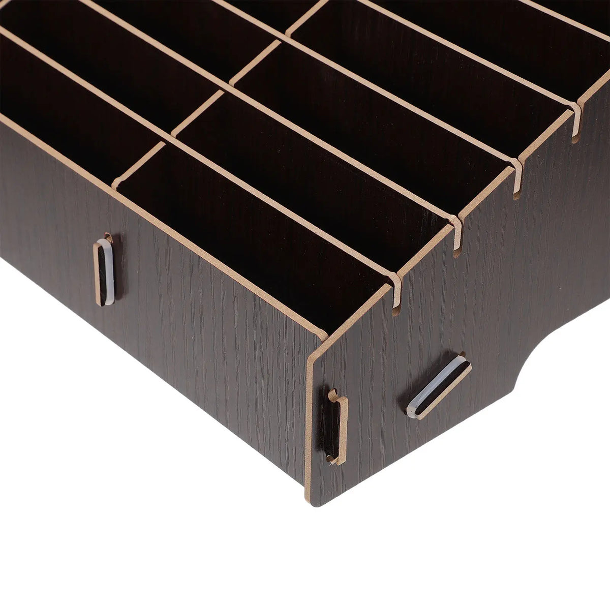 Wood 48-Grid Phone Storage Box – Classroom & Office Organizer Phone Storage Organizer SWANS