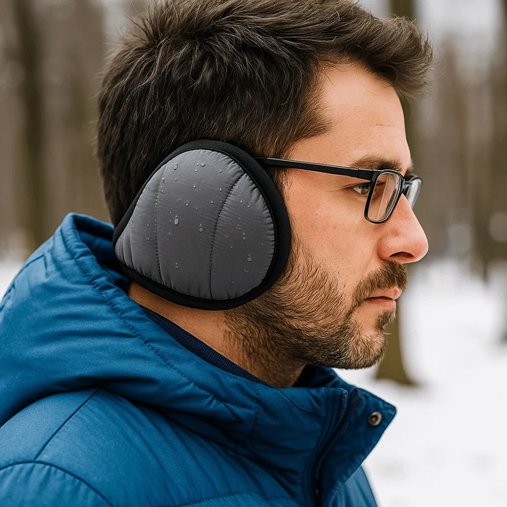 Foldable Winter Earmuffs – Waterproof Windproof Ear Cups Winter Earmuffs SWANS
