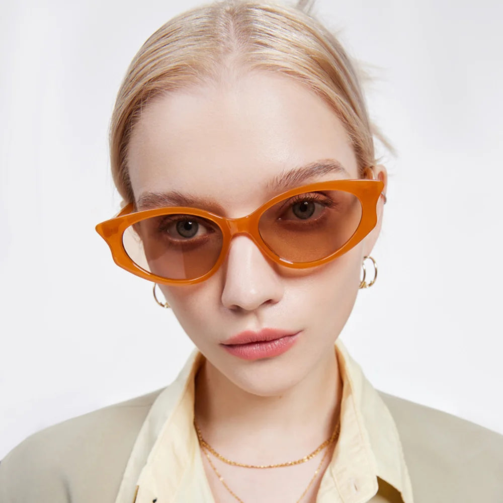 Cat Eye Sunglasses UV400 – Trendy Unisex Shades Fashion Sunglasses SWANS