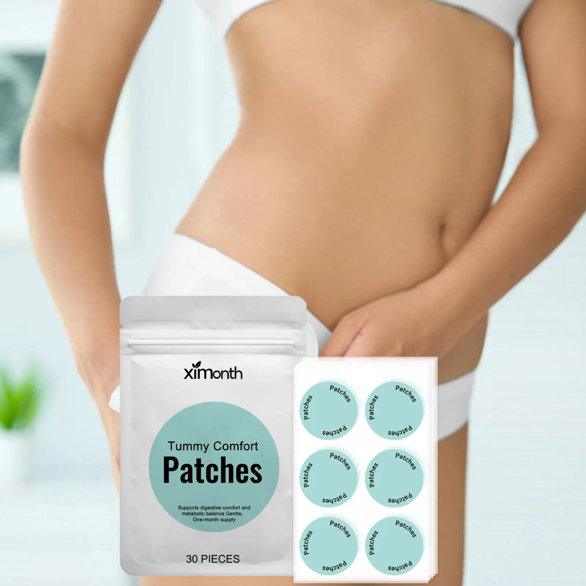Ximonth Body Firming Patch – Breathable Skin-Friendly Care Body Care Patch SWANS