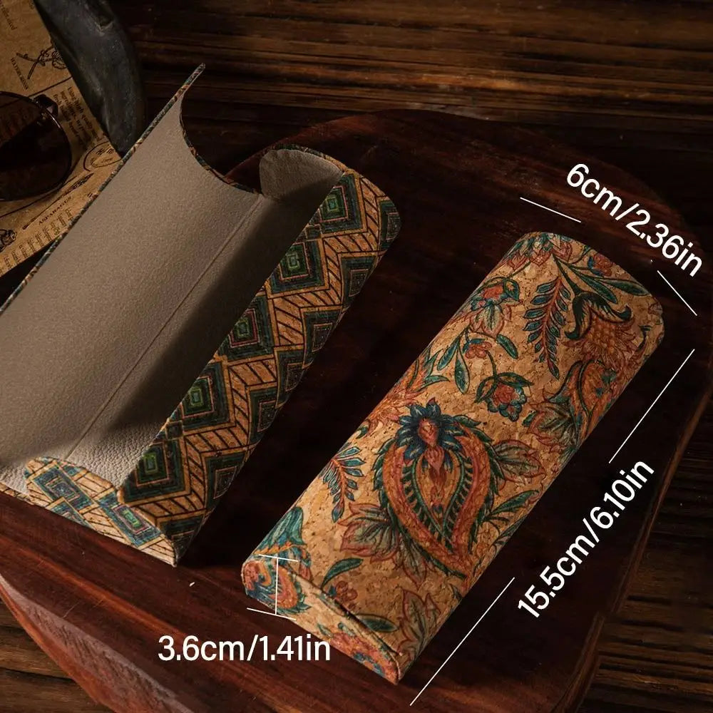 Exotic Pattern Hard Shell Glasses Case – Women's Eyewear Box Eyewear Glasses Case SWANS