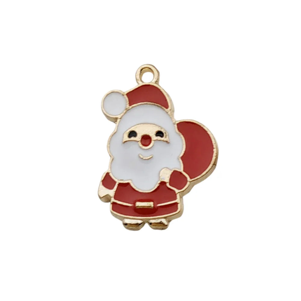 Christmas DIY Jewelry Charms – Santa, Tree & Snowflake Pendants DIY Jewelry Charms SWANS M-17x22mm