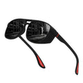 KLASSNUM Polarized Sport Sunglasses UV400 Square Unisex Polarized Sunglasses SWANS C2