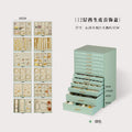 12-Layer European Jewelry Organizer Box – Rings, Necklaces & More Jewelry Organizer Box SWANS 12