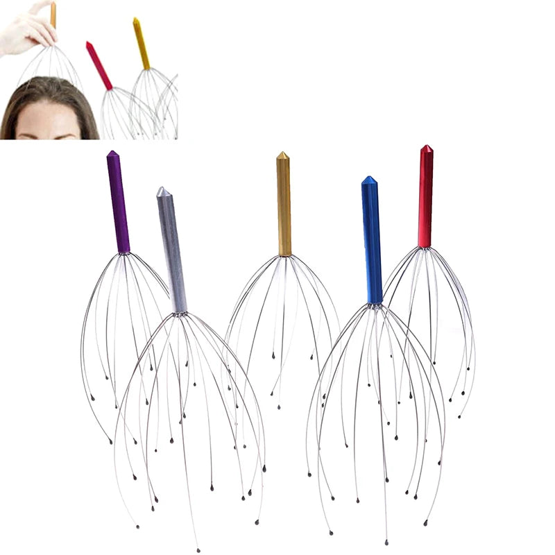 Octopus Head Massager – 8-Claw Scalp & Neck Relaxer Scalp Massager SWANS