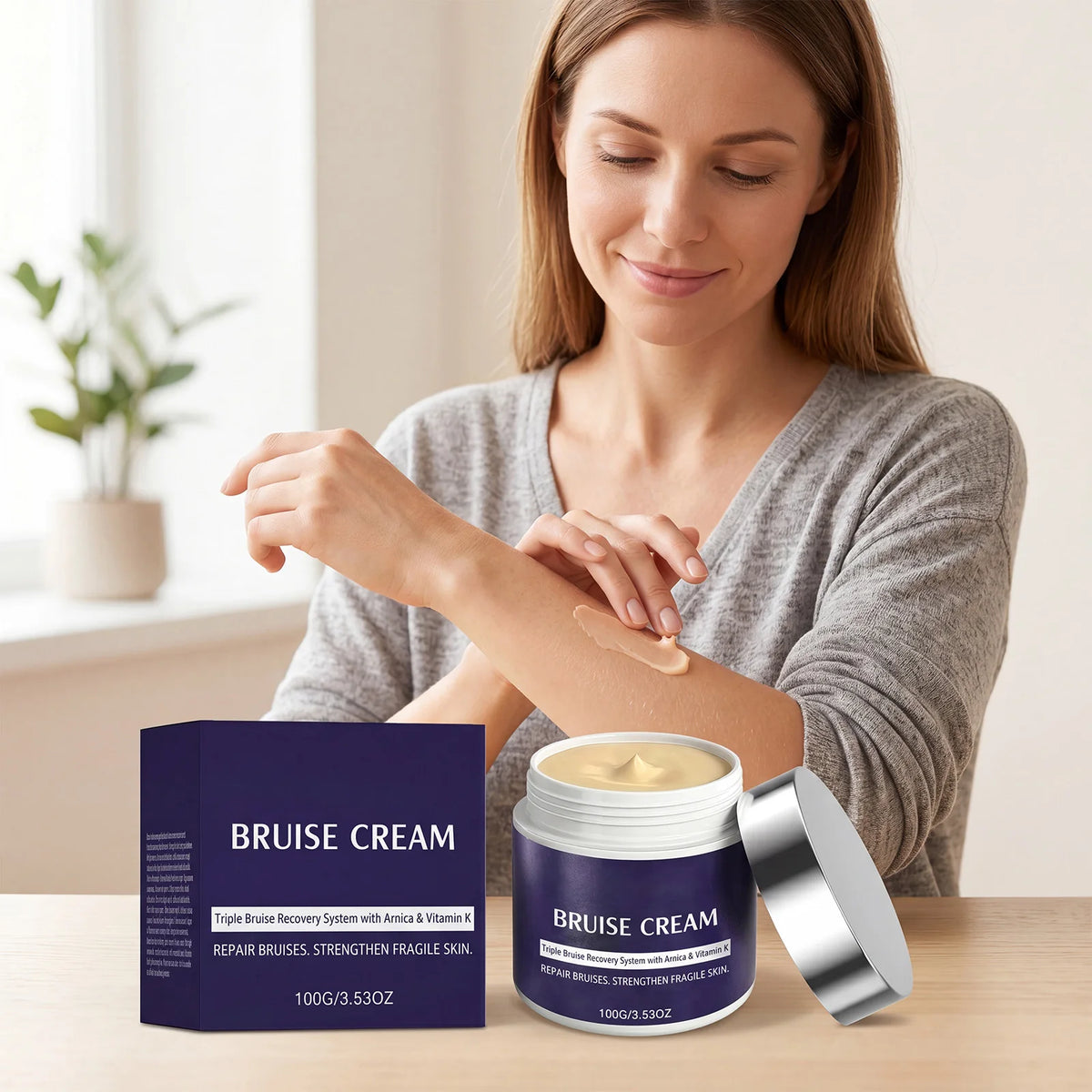 Arnica Body Cream – Lightweight Moisturizing Skin Barrier Repair Body Moisturizer Cream SWANS