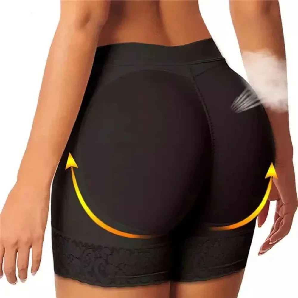 Women's Butt Lifter Padded Shapewear High Waist Tummy Control Padded Shapewear Panties SWANS