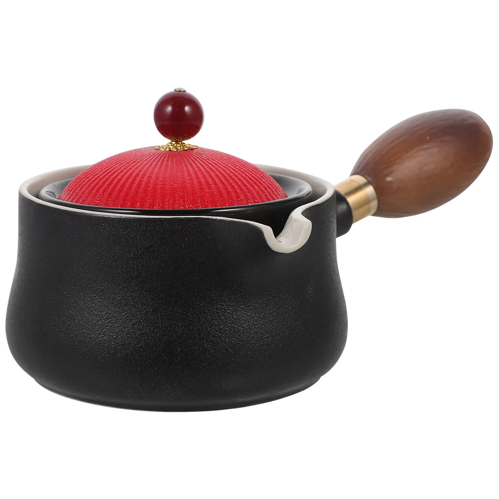 WINOMO Ceramic Side Handle Teapot for Loose Leaf Tea Ceramic Teapot SWANS other
