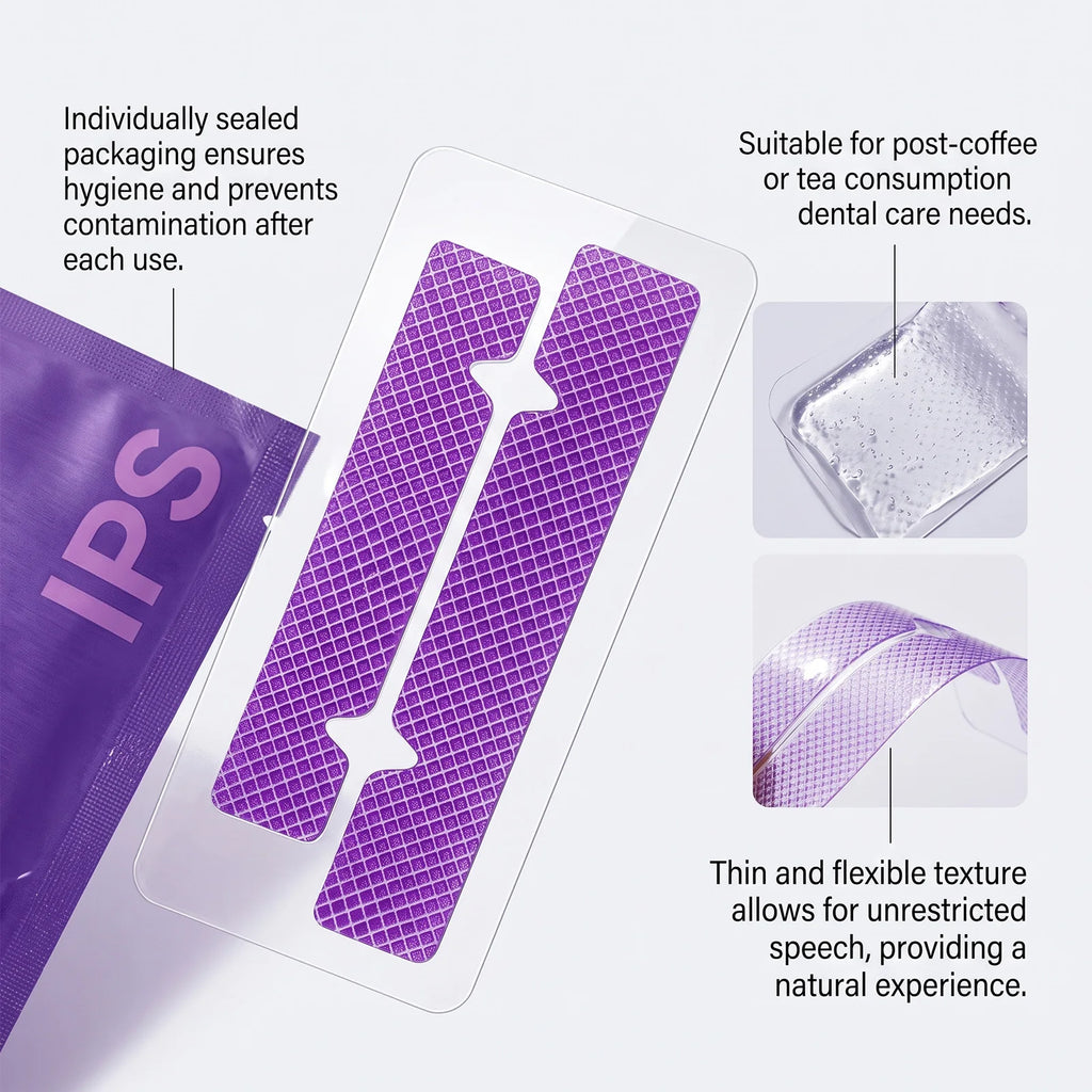PAP+ Teeth Whitening Strips 28 Pcs | Sensitive Gums Safe Teeth Whitening Strips SWANS