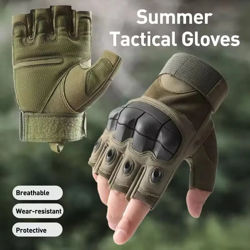 Half Finger Tactical Gloves – Anti-Slip Unisex Sport Gloves Tactical Sport Gloves SWANS