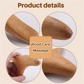SWANS Wooden Triangular Reflexology Massage Stick – Foot & Neck Reflexology Massage Stick SWANS As the picture shows NONE