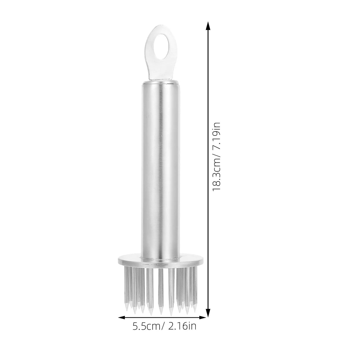 Stainless Steel Meat Tenderizer Needle Inserter Tool Meat Tenderizer Tool SWANS