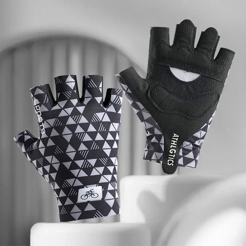 SWANS Half Finger Cycling & Gym Gloves | Unisex Anti-Slip Cycling & Gym Gloves SWANS
