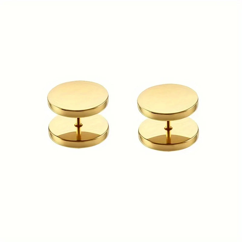 No-Sew Spiral Buttons for Cardigans & Sweaters – 2/6 Pack Knitwear Buttons SWANS 2pcs Golden