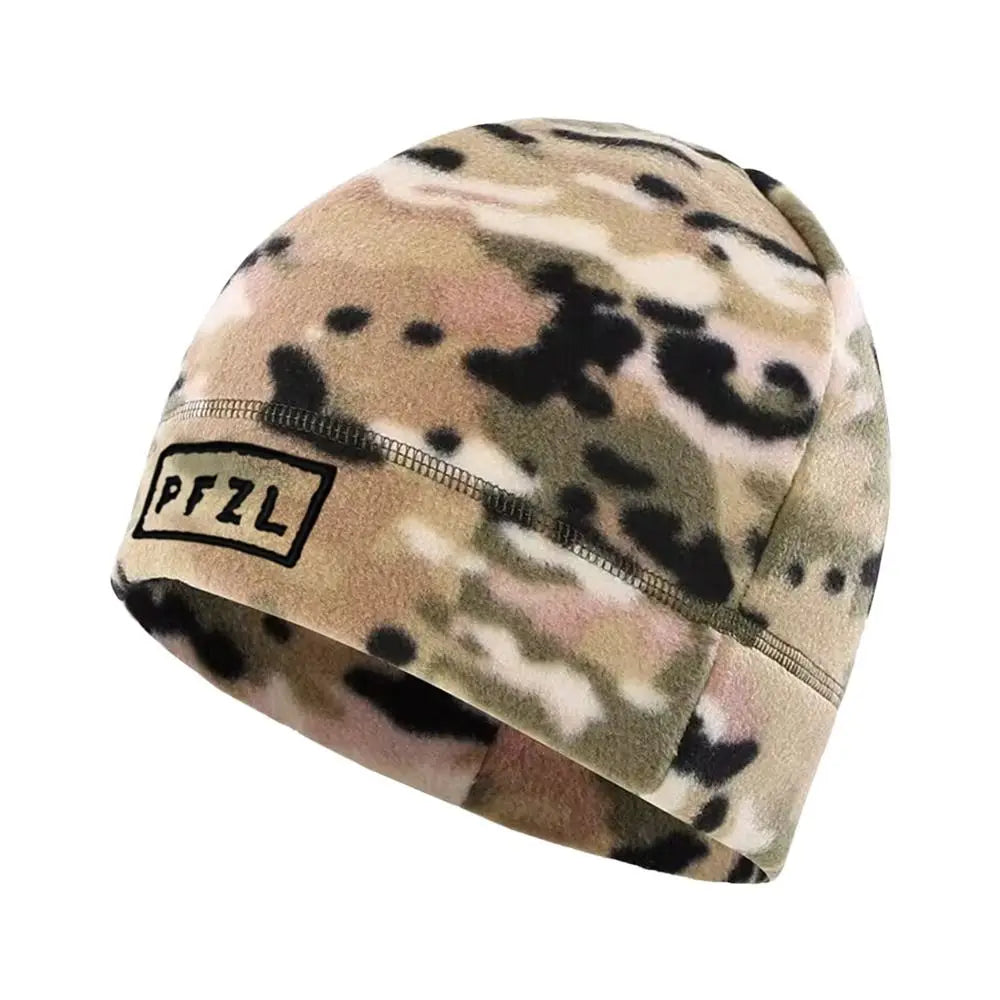 Windproof Fleece Beanie Hat – Unisex Cuffed Skullcap Fleece Beanie Hat SWANS