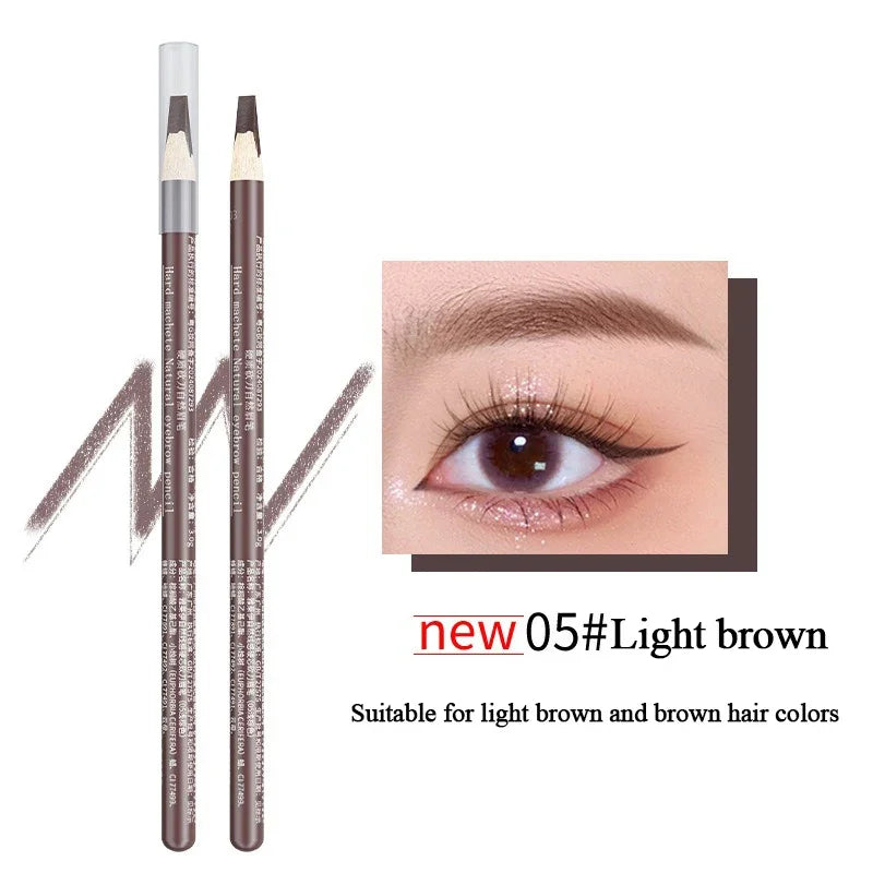 Waterproof Microblading Eyebrow Pencil – Long-Lasting Brow Define Eyebrow Pencil SWANS 5 light brown