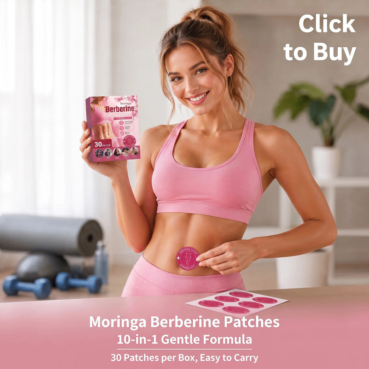 Berberine Wellness Patches – Energy & Metabolism Support 30/150pc Wellness Patch SWANS