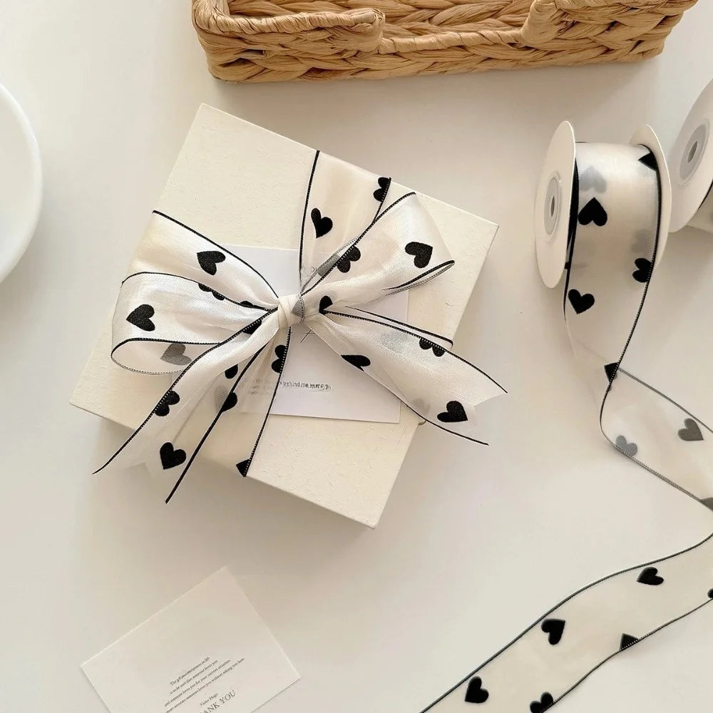 10 Yard Love Print Polyester Ribbon – DIY Gift & Craft Craft Ribbon SWANS