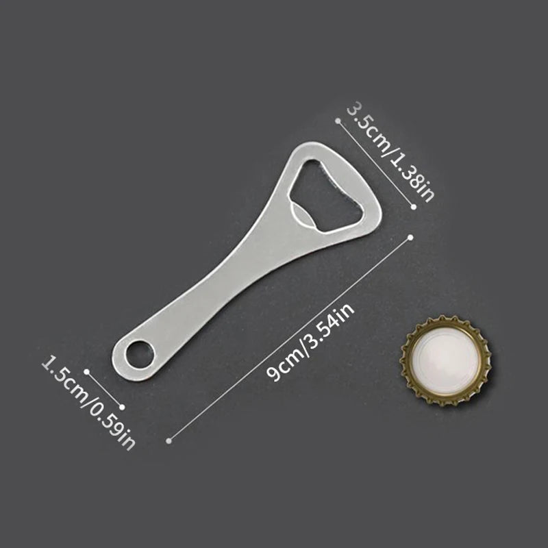 SWANS 10-Pack Stainless Steel Beer Bottle Opener Set Bottle Opener Set SWANS