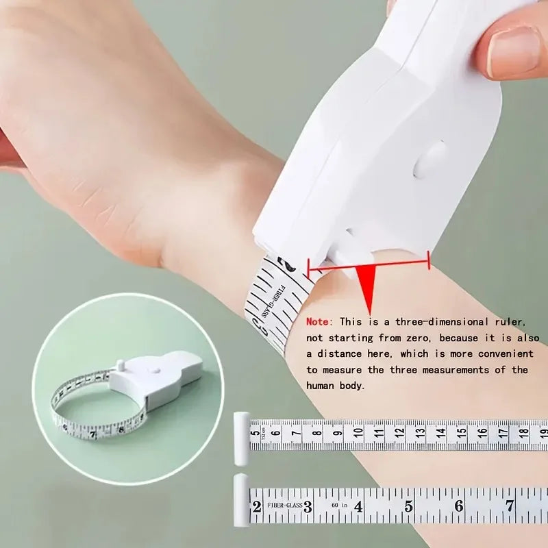 Retractable Body Measuring Tape – CM & Inch Sewing Ruler Sewing Measuring Tape SWANS
