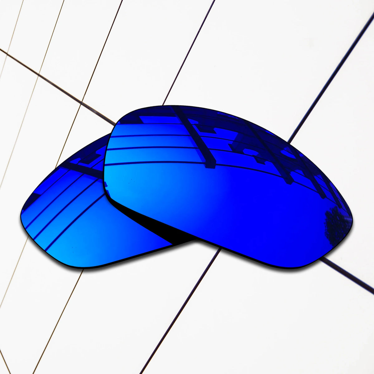 E.O.S Polarized Replacement Lenses for Oakley Juliet 55mm Replacement Sunglass Lenses SWANS Deep Blue