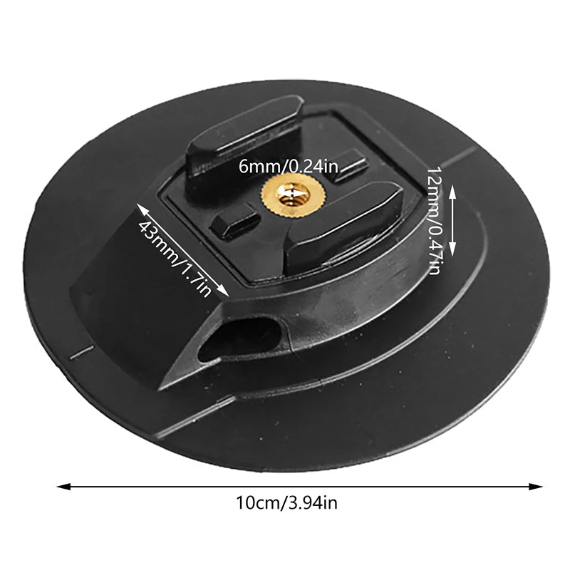 PVC Action Camera Mount for Surfboard, SUP & Kayak Camera Mount Base SWANS one size