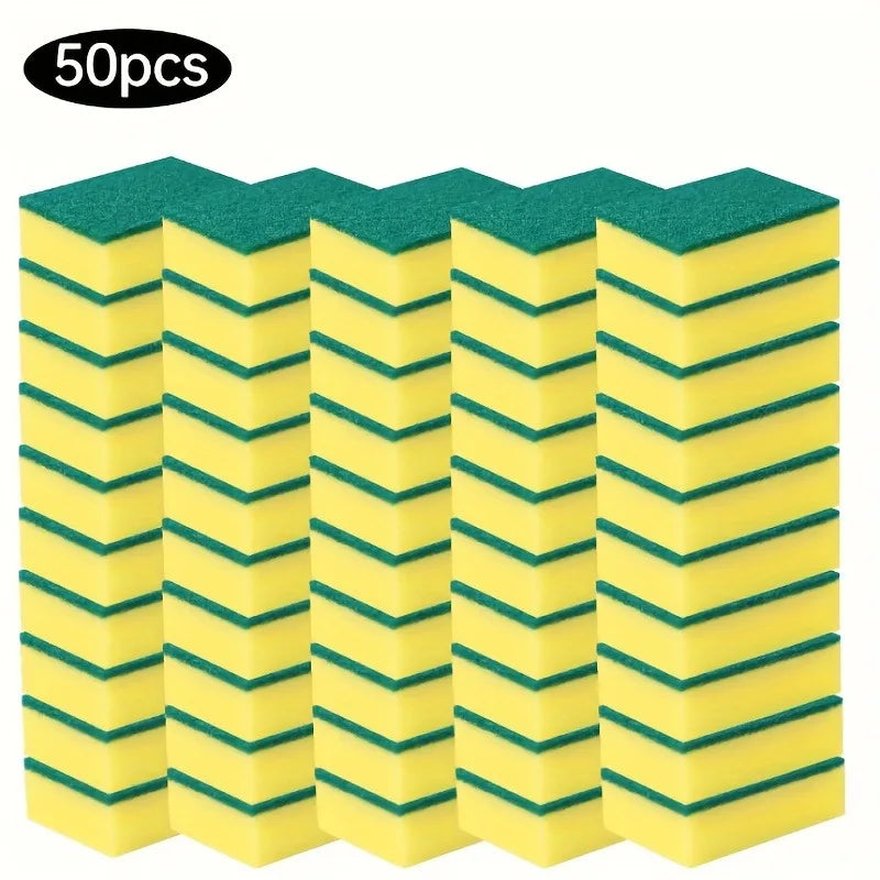 Multi-Function Dishwashing Sponge & Cleaning Cloth Set 8/50pc Kitchen Cleaning Set SWANS