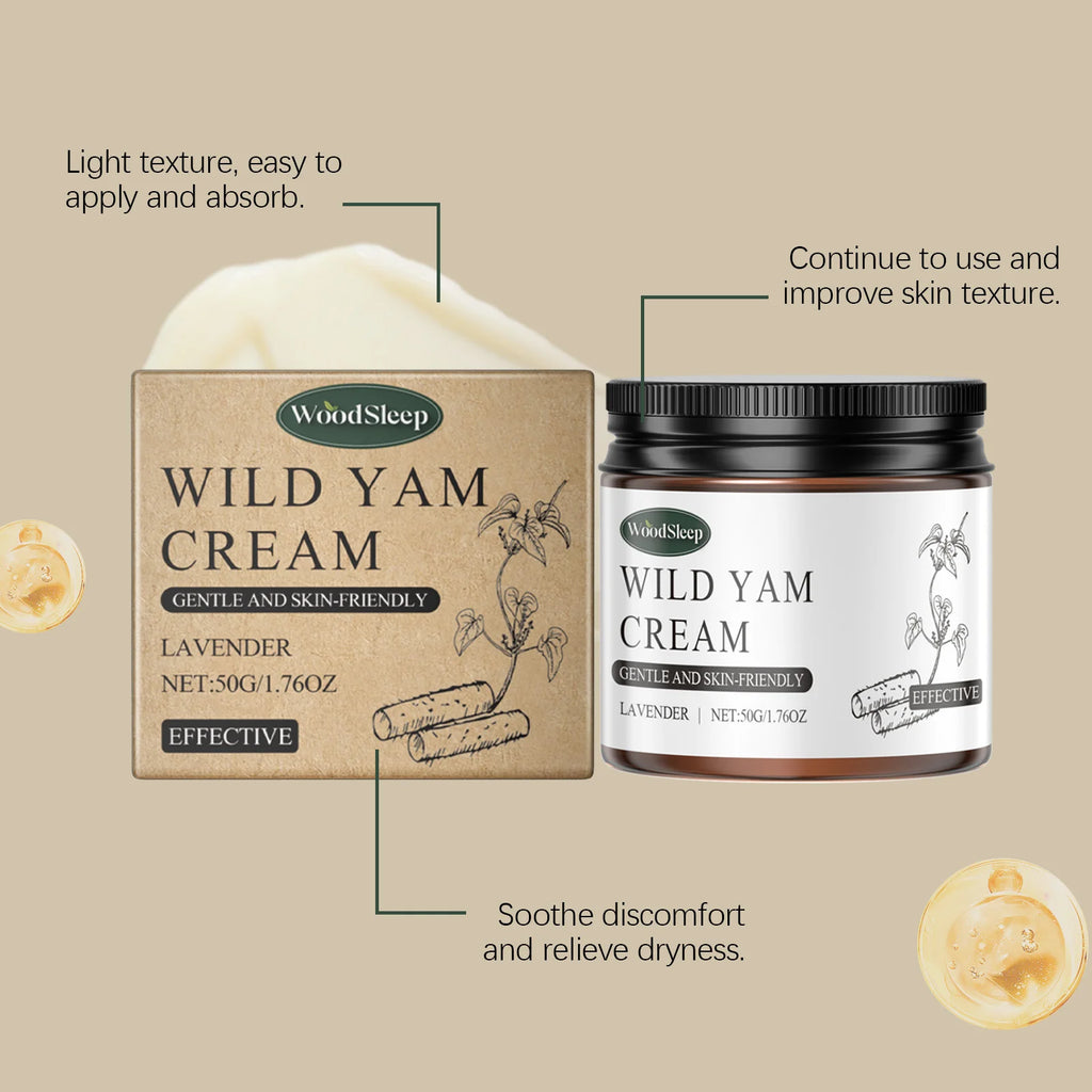Wild Yam Body Cream – Moisturizing, Brightening & Smoothing Body Moisturizing Cream SWANS