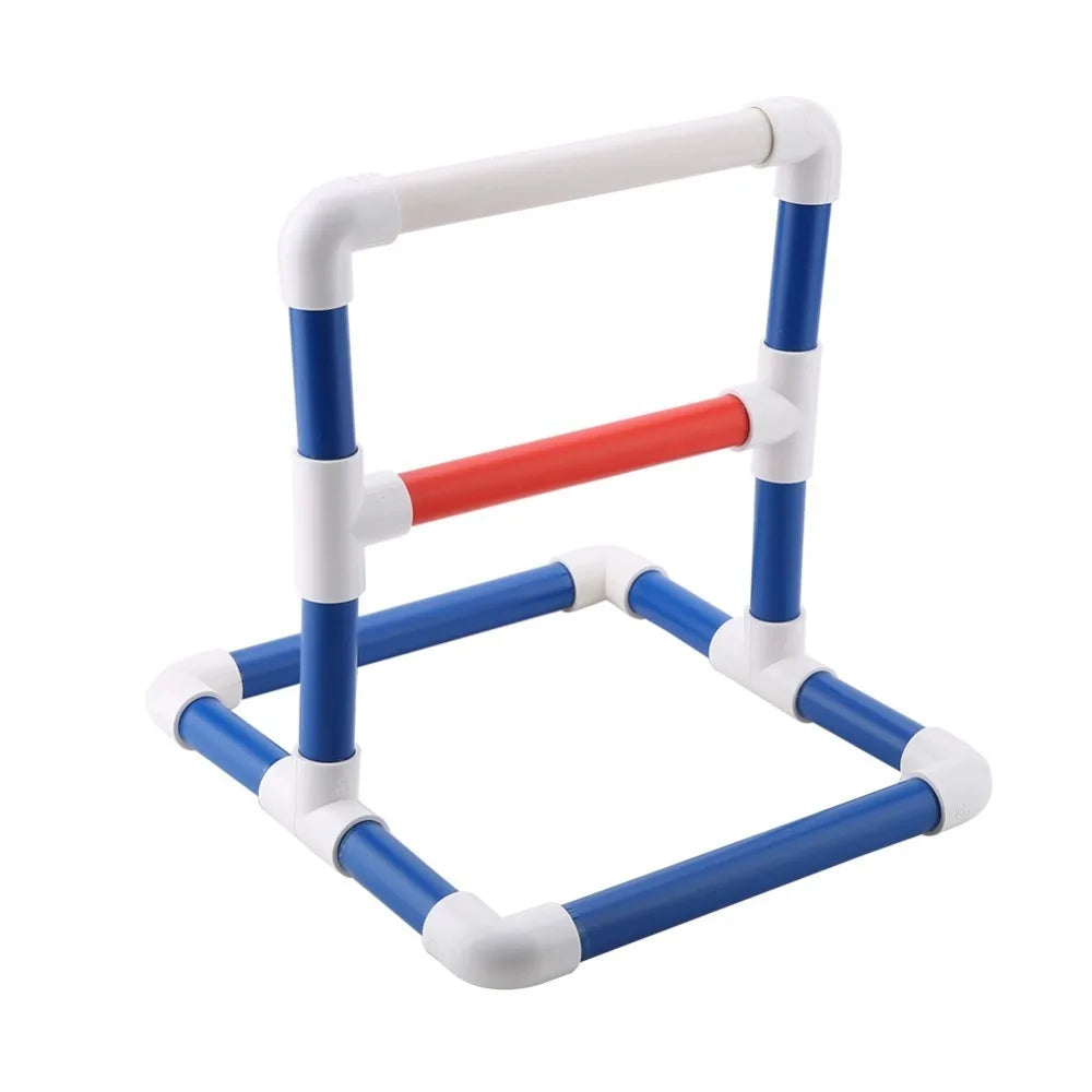 Tabletop Parrot Play Stand – PVC Bird Perch, Swing & Tray Bird Play Stand SWANS WHITE