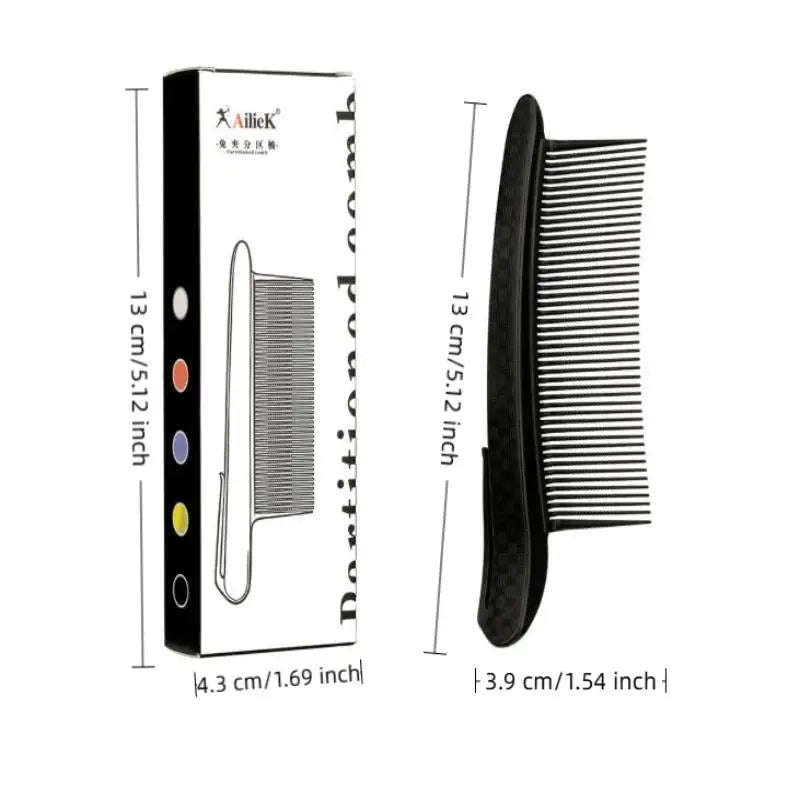 YOVIP Wide Tooth Hair Sectioning Clip – Salon Styling Comb Hair Sectioning Clip SWANS