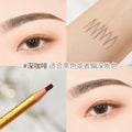 DANNYHOO 12-Pack Waterproof Eyebrow Pencil Set – 5 Shades Eyebrow Pencil Set SWANS Dark Brown