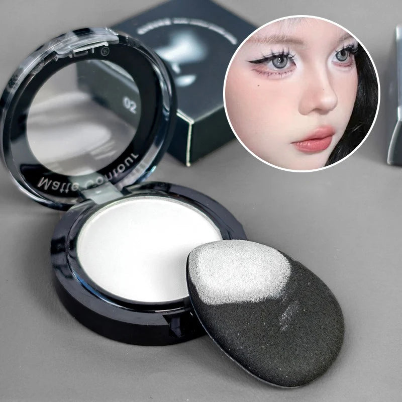 Matte Contour Palette – Waterproof Bronzer & Highlighter Powder Contour Palette SWANS