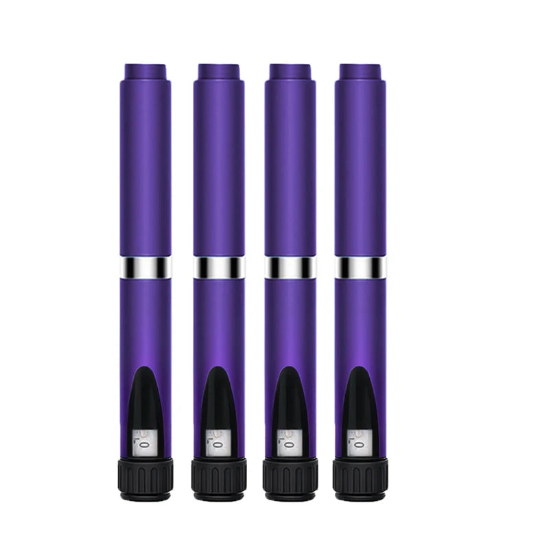 YOVIP V2 Hyaluronic Acid Pen – Portable Home Skincare Tool Skin Care Tool SWANS Dark Purple 4Pcs