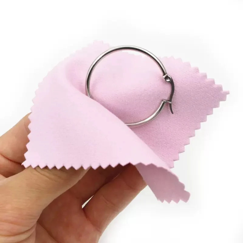 Silver Polishing Cloth – Soft Double-Sided Velvet Jewelry Cleaner Jewelry Polishing Cloth SWANS