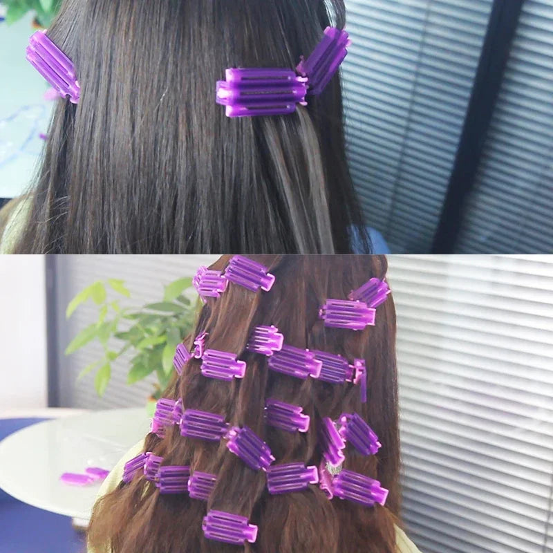 20-Pack Reusable Perm Hair Curl Rods – Wave & Volume Clamps Hair Curl Rods SWANS