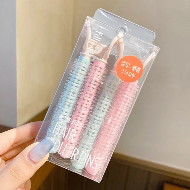 Candy Color Self-Grip No-Heat Hair Rollers | 1-2 Pack Hair Styling Rollers SWANS
