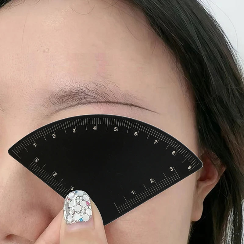 Eyebrow Mapping Ruler Microblading Guide Tool 5/10 Pack Eyebrow Mapping Ruler SWANS