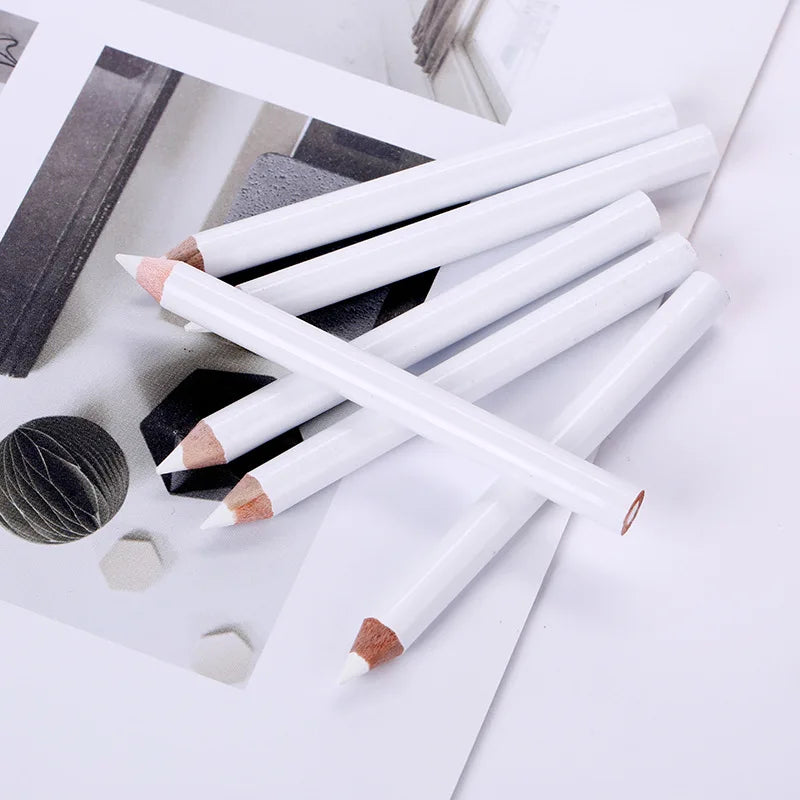 White Tailor Chalk Fabric Pencils Sewing Marker Set 4/6pcs Fabric Marking Pencil SWANS