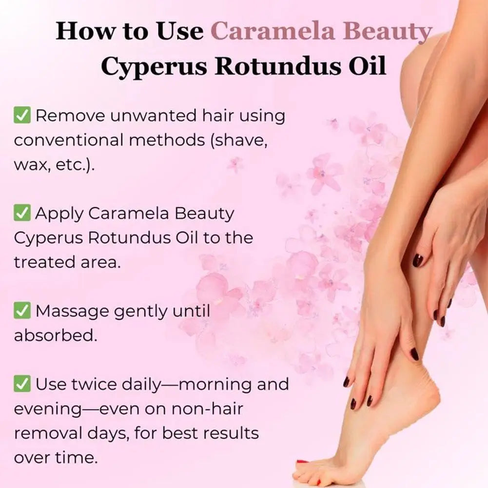 Cyperus Rotundus Hair Inhibitor Oil – Smooth & Moisturize Skin Hair Inhibitor Oil SWANS