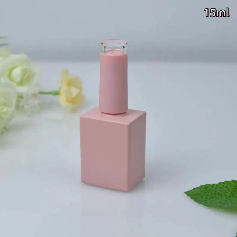 Empty Glass Nail Polish Bottles with Brush 10ml 15ml Nail Polish Bottle SWANS A8
