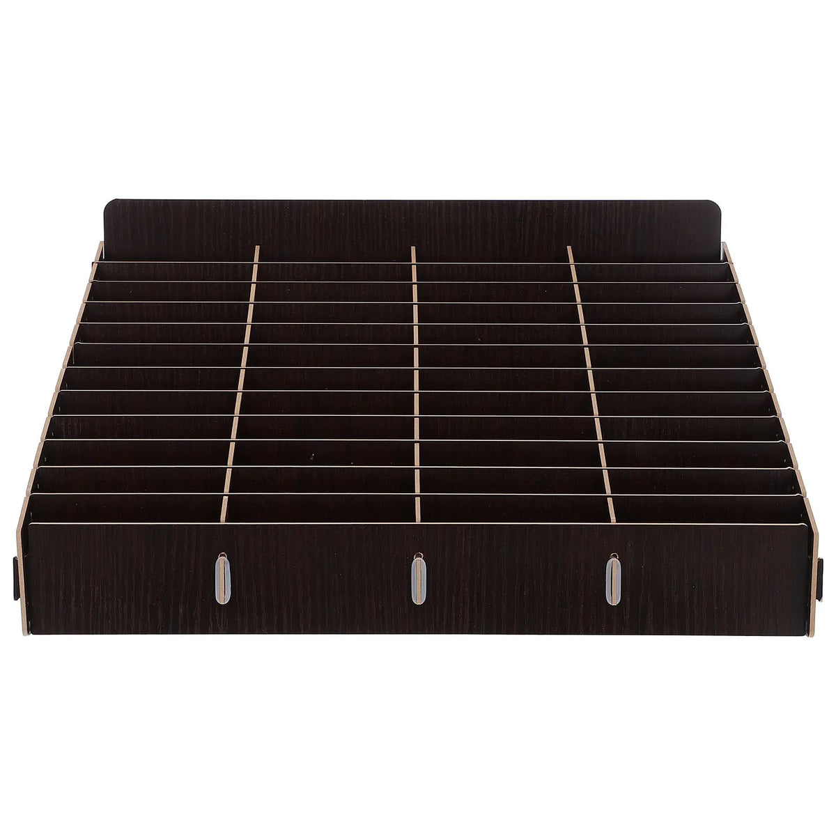 Wood 48-Grid Phone Storage Box – Classroom & Office Organizer Phone Storage Organizer SWANS