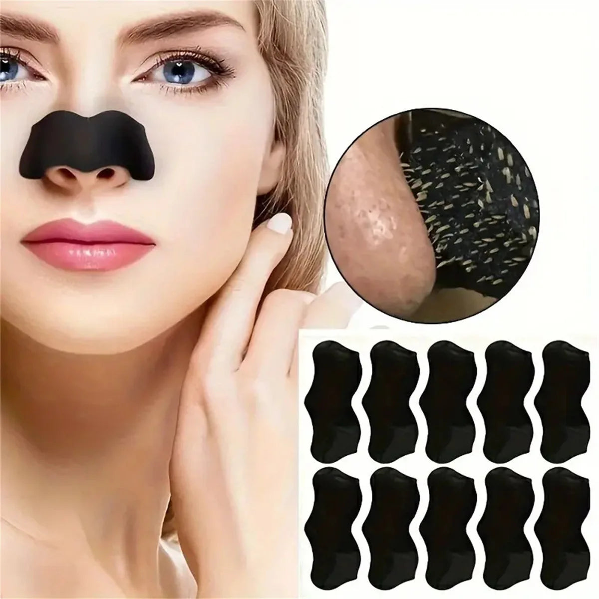 Nose Blackhead Remover Patches – Whitehead Removal Strips Blackhead Nose Strips SWANS